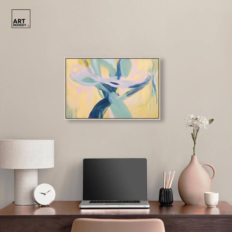 Entangled Embrace II Canvas by Art Remedy