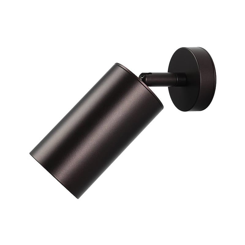 Modern Brass 1-Light Ceiling Spotlight - Adjustable