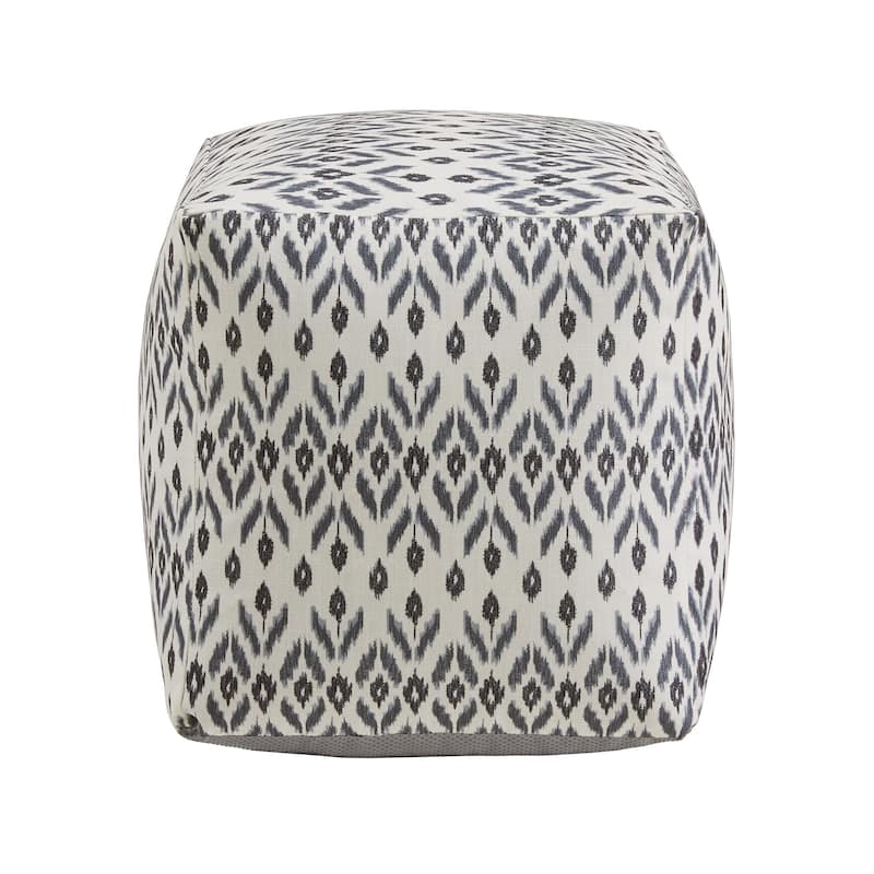 Brunico Upholstered Square Pouf Ottoman by iNSPIRE Q Bold