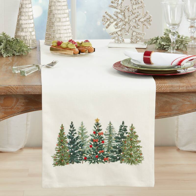 Christmas Trees Table Runner - 16"x72"