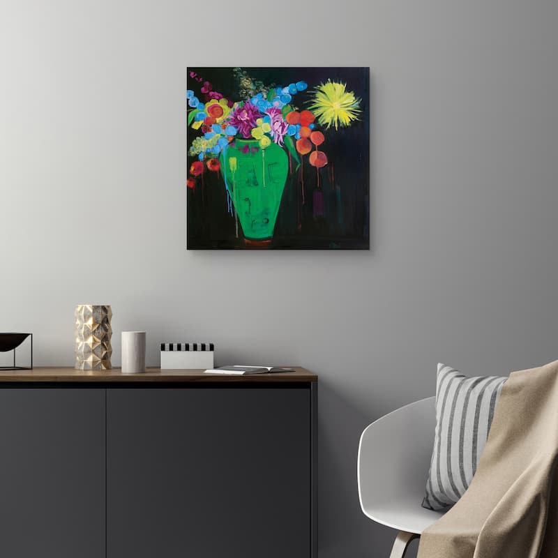 Green With Envy by Alexi Fine Canvas Art Print