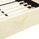preview thumbnail 11 of 9, Beige Full PU Upholstered Platform Bed with Children's Slide