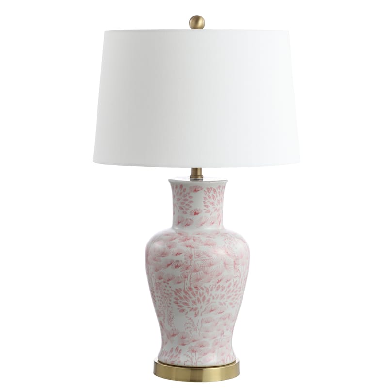 SAFAVIEH Lighting Hiltraut 28" LED Table Lamp (Set of 2) - 16"x16"x28" - 16Wx16Dx28H