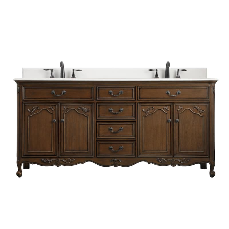 72" Double Bathroom Vanity
