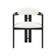 preview thumbnail 14 of 34, Jazmin Mid-Century Modern Upholstered Barrel Dining Chairs - Set of 2/4/6
