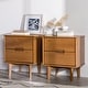 preview thumbnail 7 of 39, Middlebrook Mid-Century Solid Wood 2-Drawer Nightstand, Set of 2