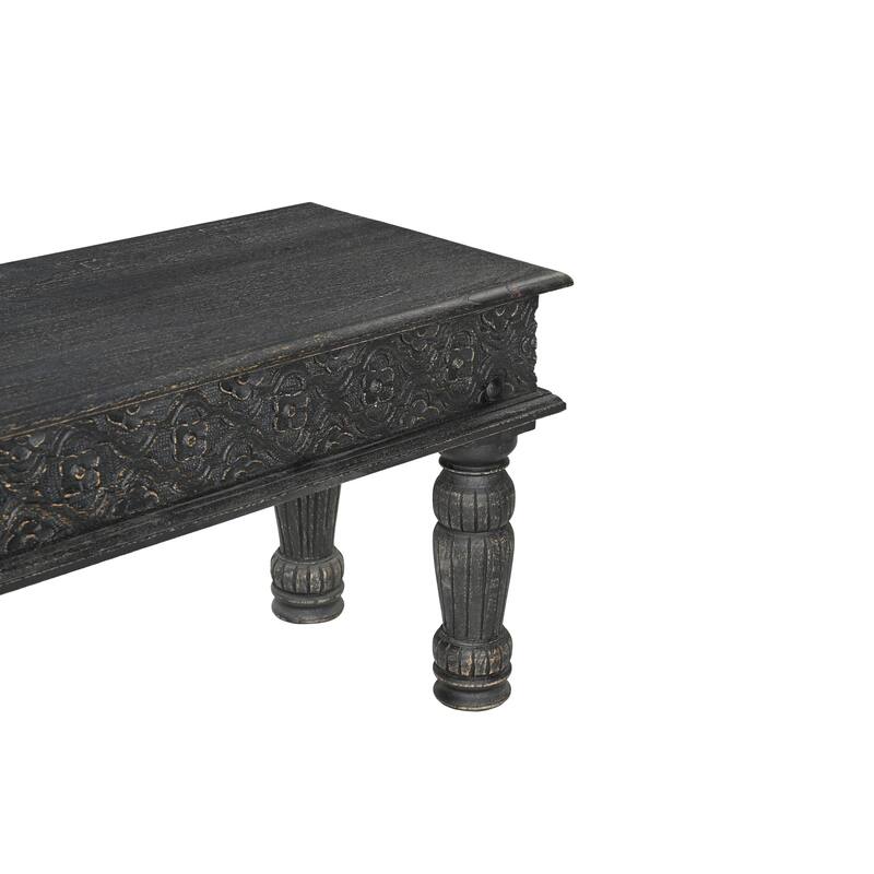 Milton 6-piece Carved Solid Wood Dining Set