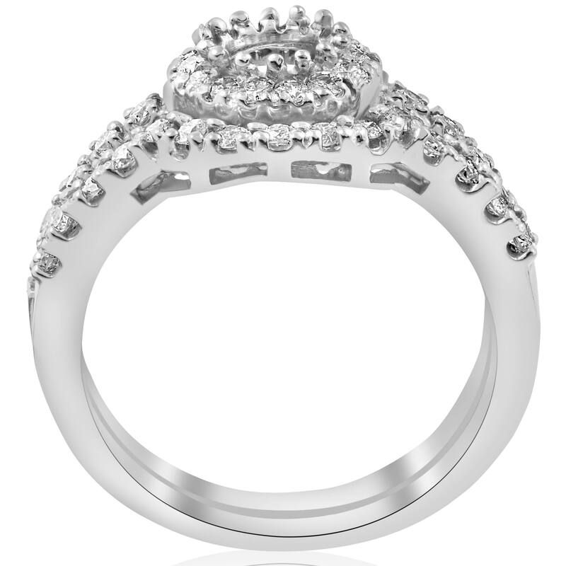 1/2ct White Gold Diamond Engagement Ring Setting