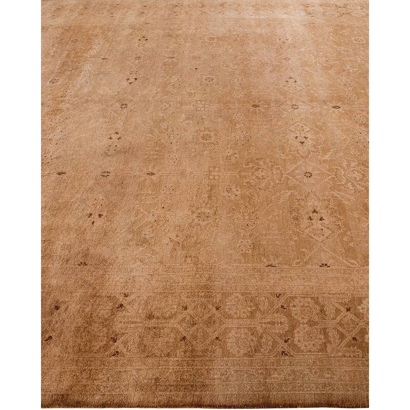 Vibrance, One-of-a-Kind Hand-Knotted Area Rug - Beige, 8' 1" x 10' 0" - 8' 1" x 10' 0"