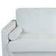 preview thumbnail 41 of 77, 62.5'' W Corduroy Couch Upholstered Square Arm Sofa