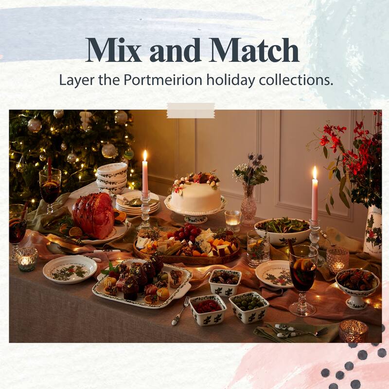 Portmeirion Christmas The Holly and Ivy Staffordshire Jug - 8 oz