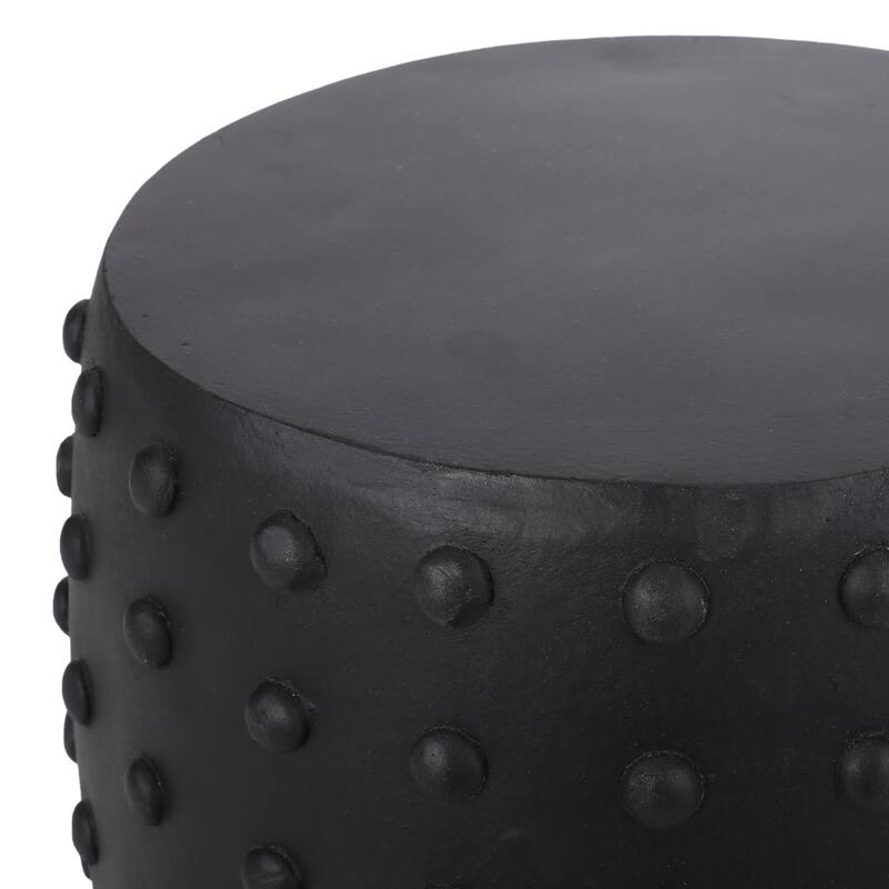 Ospery Outdoor Lightweight Concrete Side Table by Christopher Knight Home