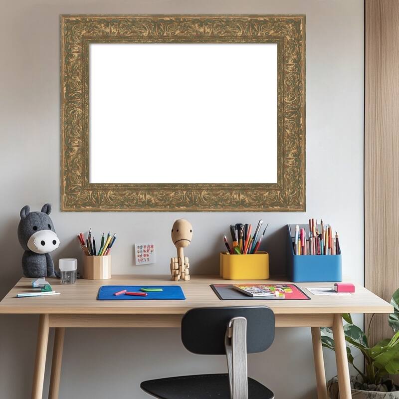 Luxe Framed Dry Erase Magnetic Board