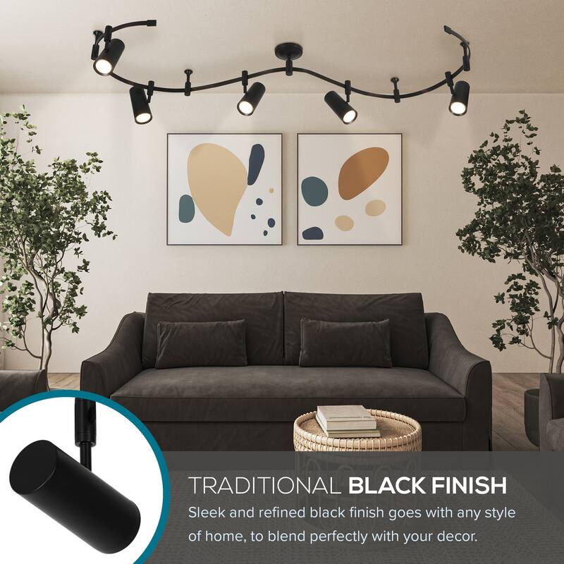 Catalina Ellipse 5-Light LED Flex Track