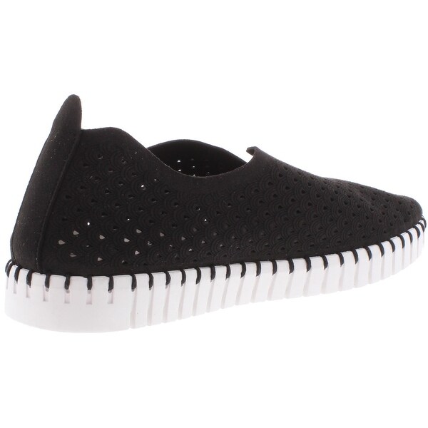 steve madden suede slip on sneakers
