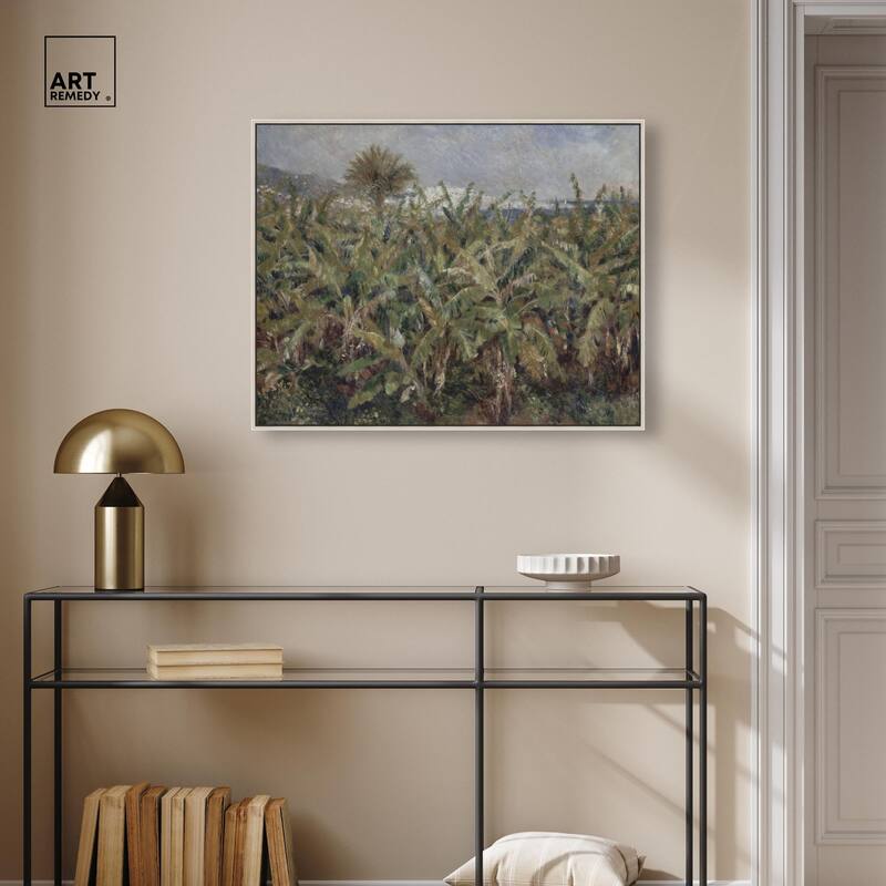 Field of Banana Trees Canvas by Art Remedy