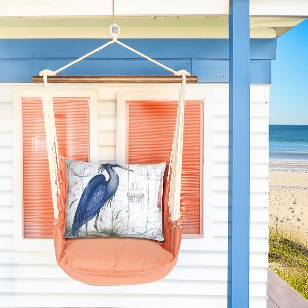 Magnolia Casual Swing Set 4 piece - Living Coral w/ Majestic Heron