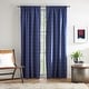 preview thumbnail 1 of 3, Tommy Hilfiger Big Check Curtain Panel Pair