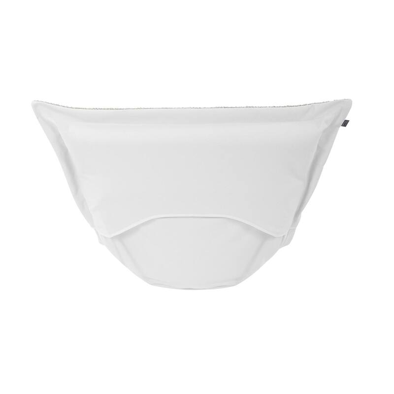 Allan Andrews Indoor/Outdoor Scroll Puff Chair Cover & Cushion Only, Alicante Collection