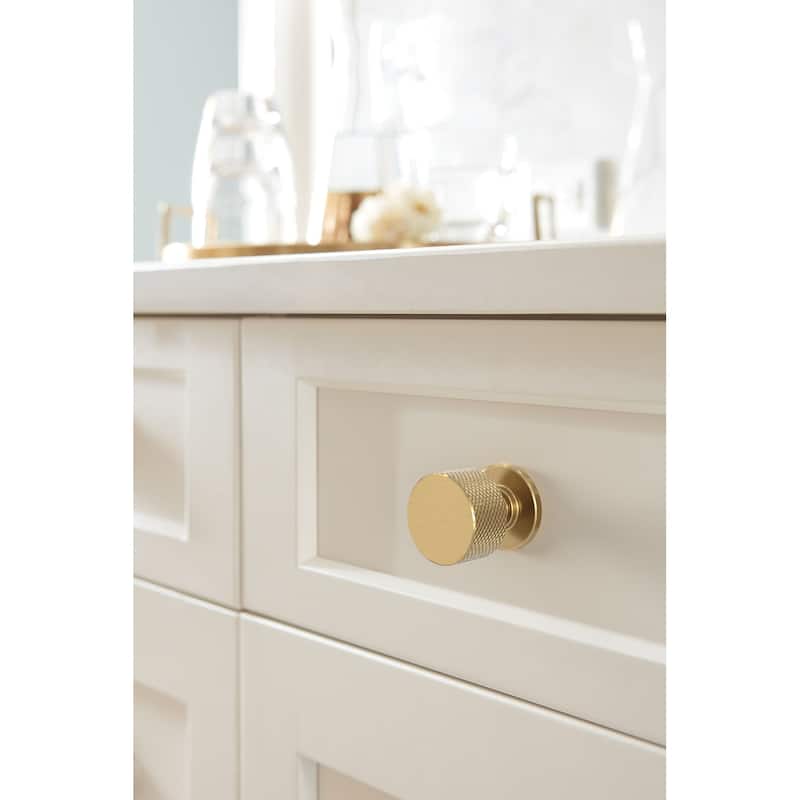 Amerock BP37632 Balata 1-1/8" Knurled Mushroom Cabinet Knob