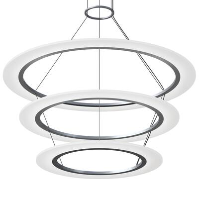 Arctic Rings Large Triple LED Ring Pendant w/ 20' Cord/Cable