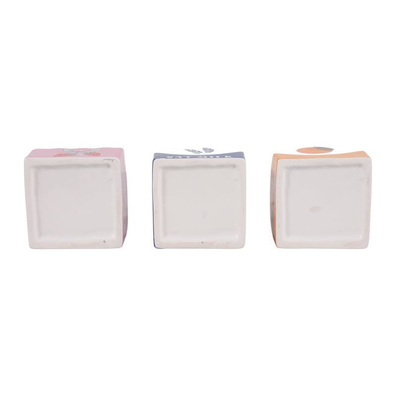 Fun Decorative Juice and Milk Carton Style Desk Organizer - 4.0"