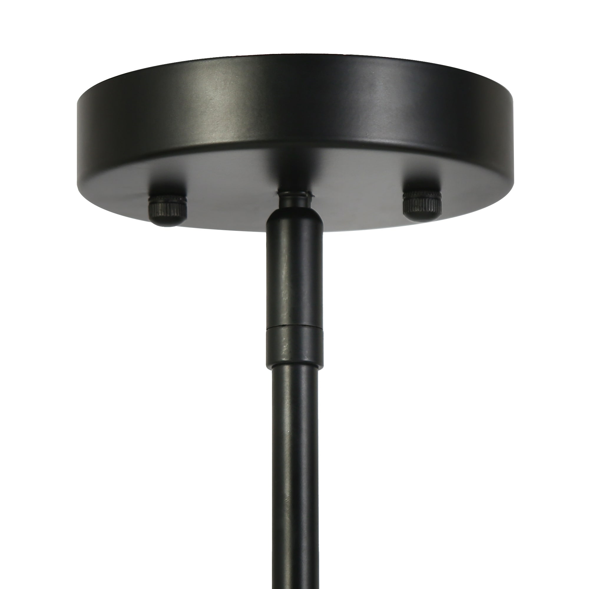 LALUZ Modern Farmhouse 12-Light Black Wheel Chandelier Classic