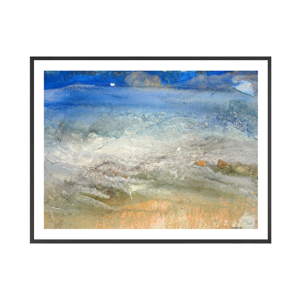 Diamond Shores Framed Print Wall Art by Norman Wyatt Jr.