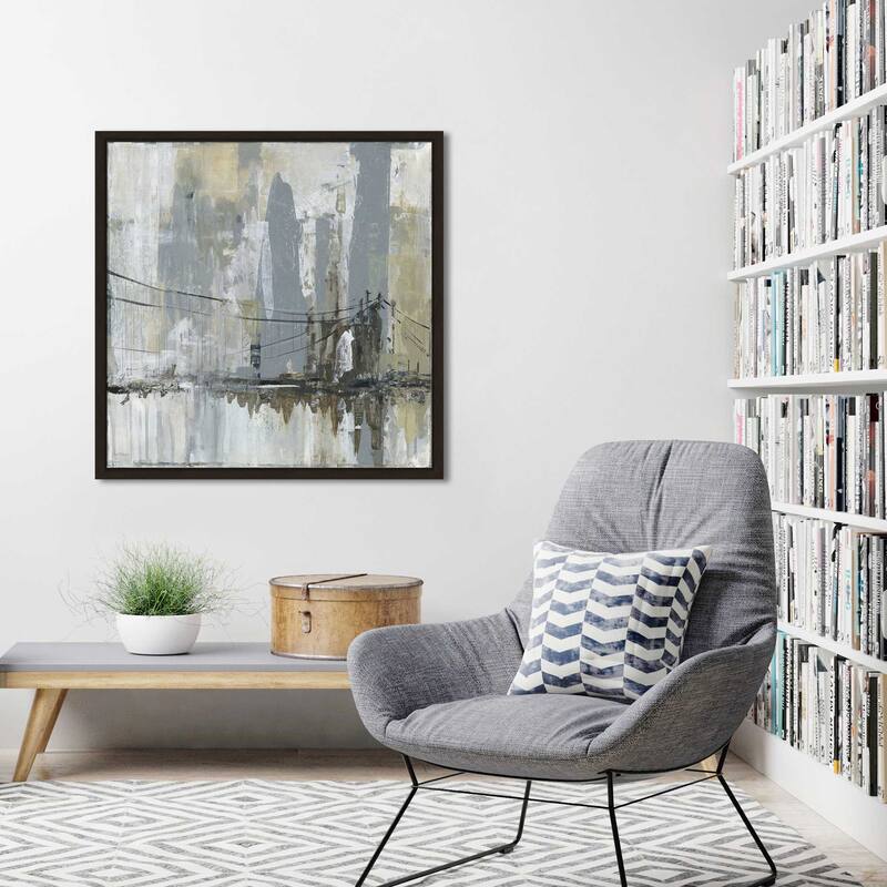 "Midtown Bridge II" by Carol Robinson Print on Floating Canvas