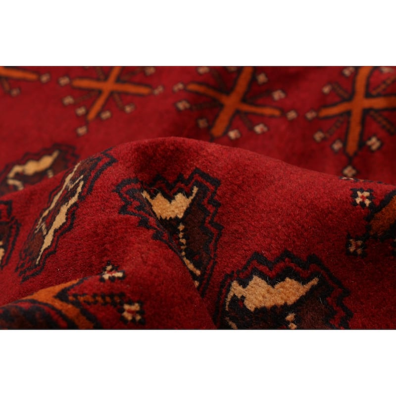 Teimani Red Rug 4'5" x 7'4" - 4'5 x 7'4