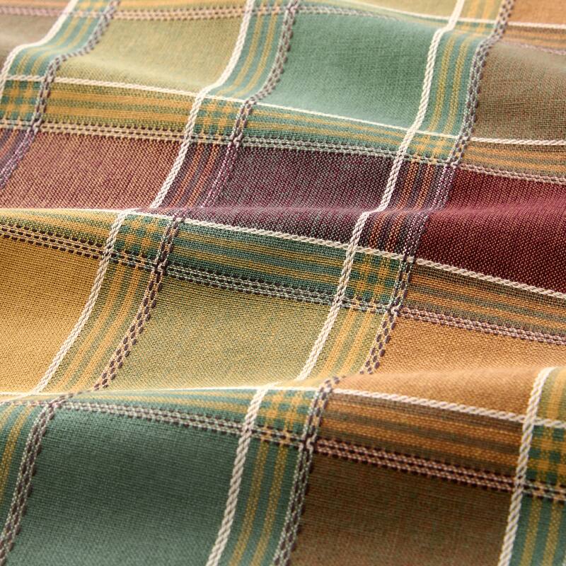 Autumn Acres Plaid Napkins, Set of 8 - 17x17