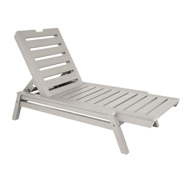 HIGHWOOD Crestone Stackable Commerical Chaise Lounge - Harbor Gray