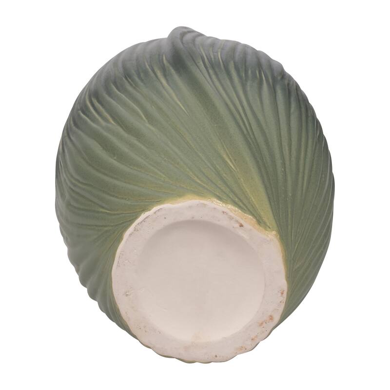 Ceramic Stylish Rubpert Contemporary Vase - Green