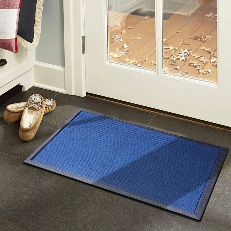A1HC New Durable and Versatile Polypropylene Rubber Door Mat All Weather Inside Outside Door Mat