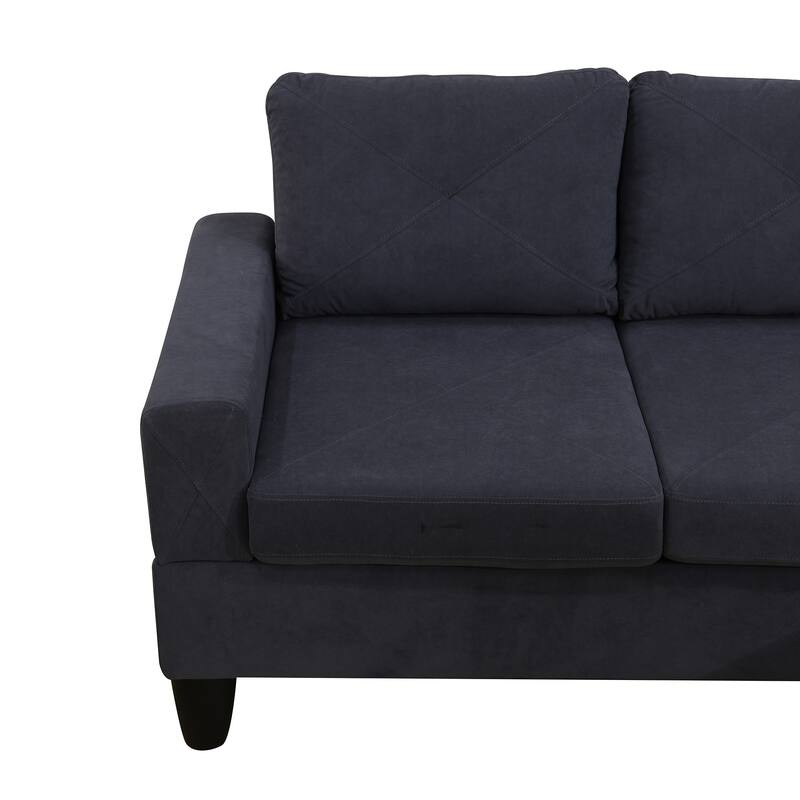 Contemporary 4-Piece L-Shaped Sectional Sofa Set