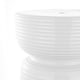 Safavieh Home Collection Bayon White Ceramic Decorative Garden Stool