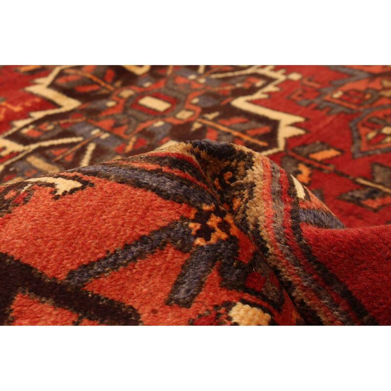 ECARPETGALLERY Hand-knotted Anadol Red Wool Rug - 4'0 x 6'10