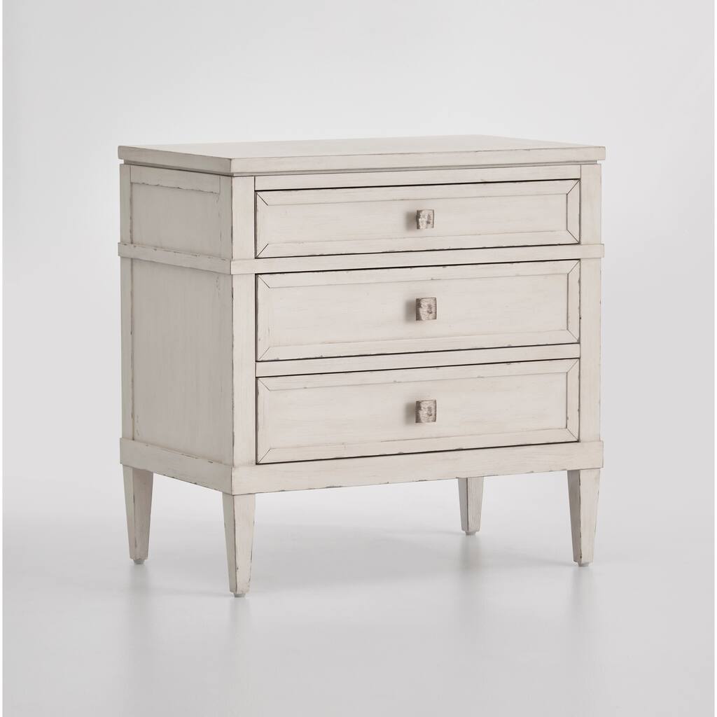 Magnussen Home Gardenia Bay White Drawer Nightstand
