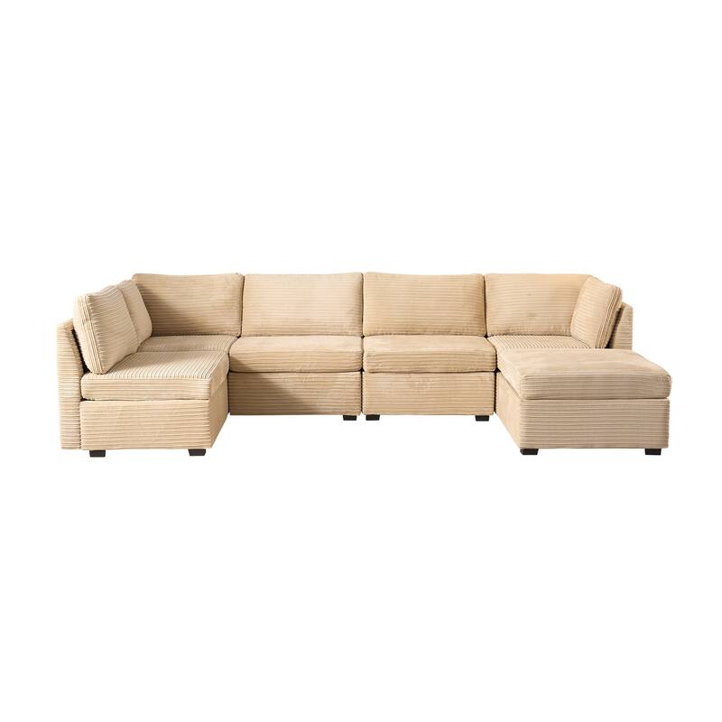 ​​OVIOS Modern Minimalist Fabric Sofa​