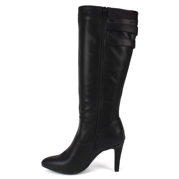 rialto cahoon buckle dress boots