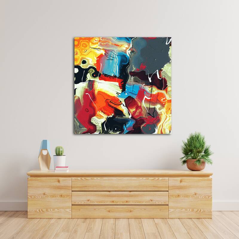 Fine Art Studio "Abstract 1779" by R Bolokofsky Gallery Wrap Canvas