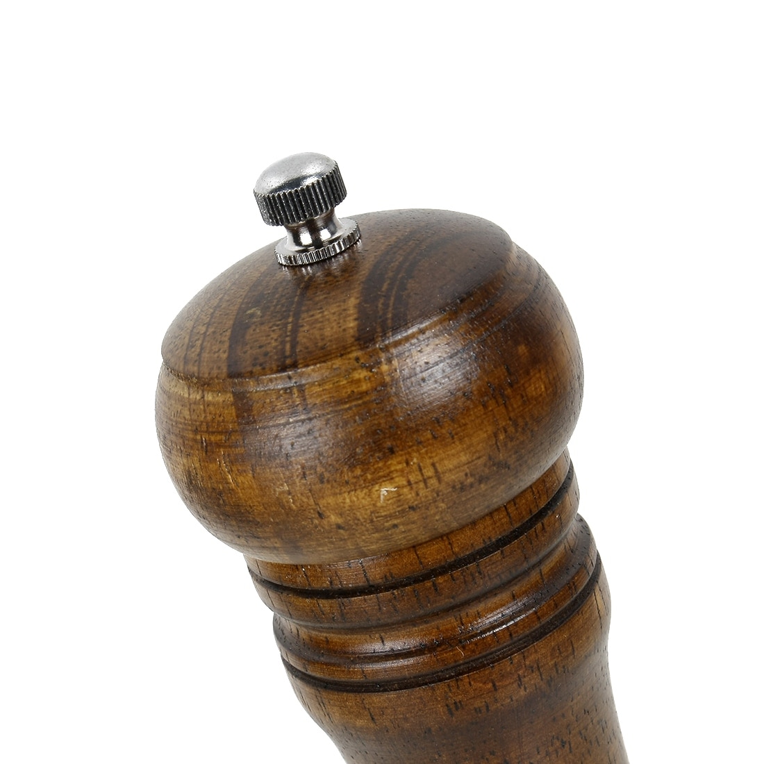 Wooden Hand Crank Twist Salt Spice Pepper Mill Grinder Shaker -  Silver,Bronze - 8 x 2.2(H*Max.D) - Bed Bath & Beyond - 17597375
