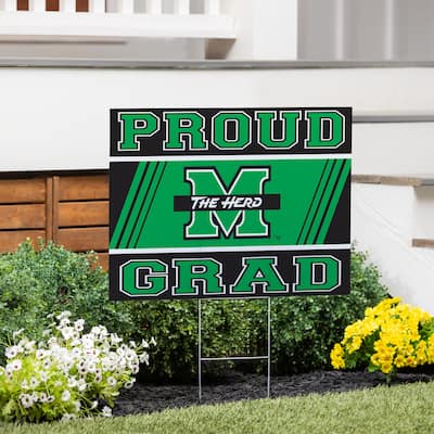 Marshall University 24" x 18" Graduation Coroplast Outdoor Yard Sign