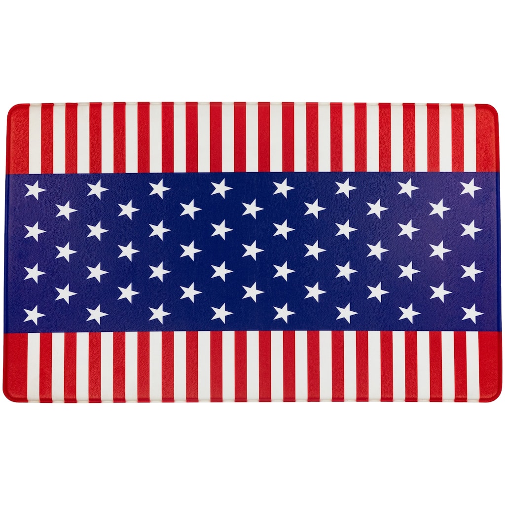 29" Stars and Stripes Americana Kitchen Comfort Mat