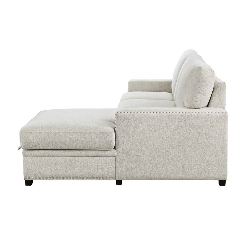 Tolani Sectional Sofa with Pull-Out Bed and Right Chaise