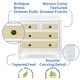 preview thumbnail 9 of 7, Madeline 4 Drawer Dresser with Changing Top and Interlocking Drawers - N/A