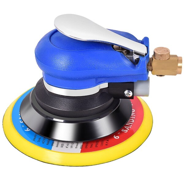 Gymax Air Palm Random Orbital Sander Hand Sanding Pneumatic Round