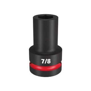 Milwaukee Tool Deep Impact Socket,Steel,7/8