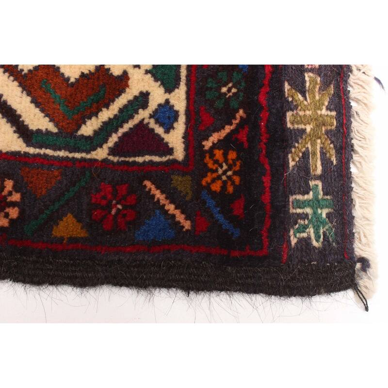 ECARPETGALLERY Hand-knotted Teimani Olive Wool Rug - 2'8 x 4'2