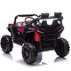 preview thumbnail 52 of 55, 24V 400W Kids Ride On Electric UTV W/Parents Remote Control,Four-Wheel Suspension,LED Lights,Portable Handle